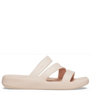 Γυναικείες Παντόφλες 209587-6UR-Getaway Strappy Croslite Σομόν CROCS