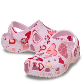  209754-7CI-Classic Vday Clog K Croslite Ροζ CROCS