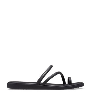 Γυναικείες Παντόφλες 209862-001-Miami Toe Loop Sandal Σιλικόνη Μαύρο CROCS
