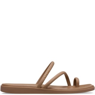 Γυναικείες Παντόφλες 209862-2JJ-Miami Toe Loop Sandal Σιλικόνη Latte CROCS