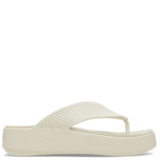Γυναικείες Παντόφλες 210700-0LH-Getaway Groove Platform Flip Croslite Μπεζ Crocs