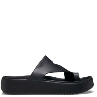 Γυναικείες Παντόφλες 210834-001-Getaway Platform Toe Loop Croslite Μαύρο CROCS