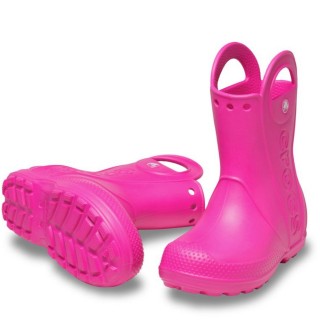  211056-6TW-Handle it Rain Boot K Croslite Φούξια CROCS