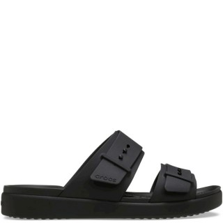 Γυναικείες Παντόφλες 211215-001-Brooklyn Buckle Low Low Croslite Μαύρο CROCS