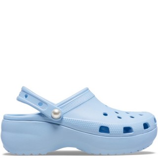 Γυναικεία Mules 211231-4NS-Classic Platform Pearl Clog Croslite Γαλάζιο CROCS