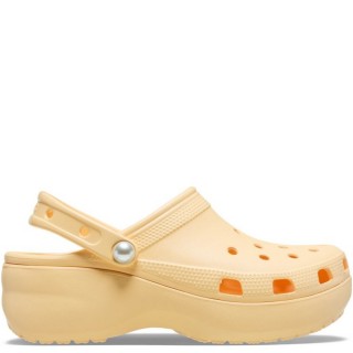 Γυναικεία Mules 211231-78Z-Classic Platform Pearl Clog Croslite Πορτοκαλί CROCS