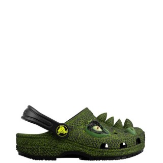  211372-001-Classic Iam Scary Dino Clog T Croslite Πράσινο CROCS