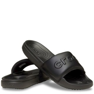 Ανδρικές Σαγιονάρες & Παντόφλες 211432-001-Crocs All Day Slide M Αδιάβροχο Eco-Leather Μαύρο CROCS