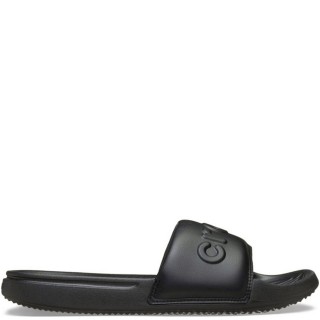 Ανδρικές Σαγιονάρες & Παντόφλες 211432-001-Crocs All Day Slide M Αδιάβροχο Eco-Leather Μαύρο CROCS