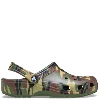 Γυναικεία Mules 211936-3TC-Classic Camouflage Clog Croslite Παραλλαγή CROCS