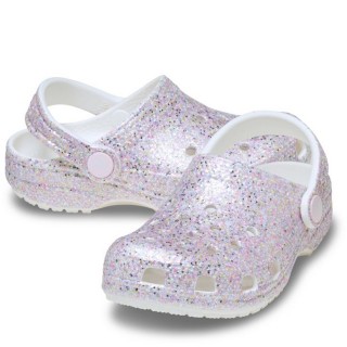  212561-100-Classic Fantasy Glitter Clog K Glitter-Croslite Ροζ CROCS