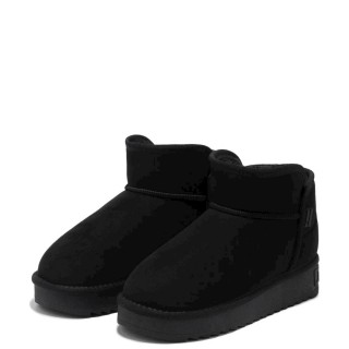 Γυναικεία Μποτάκια DFSH370021-NORDIC Eco-Suede Μαύρο D.FRANKLIN
