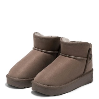 Γυναικεία Μποτάκια DFSH370021-NORDIC Eco-Suede Πούρο D.FRANKLIN