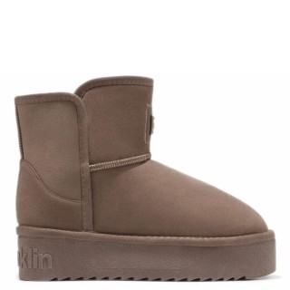 Γυναικεία Μποτάκια DFSH371004-NORDIC V.2 Eco-Suede Πούρο D.FRANKLIN