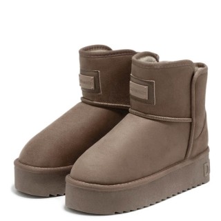 Γυναικεία Μποτάκια DFSH371004-NORDIC V.2 Eco-Suede Πούρο D.FRANKLIN