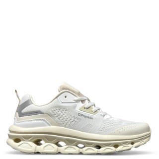 Ανδρικά Sneakers DFSH401003-OFFW-AERO DUAL Ύφασμα Off White D.FRANKLIN