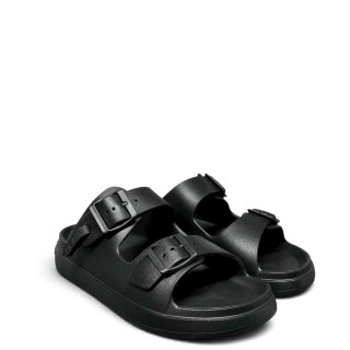 Ανδρικές Σαγιονάρες & Παντόφλες DFSH413004-BLAC-VIBE FOAM 2 BUCKLES EVA Μαύρο D.FRANKLIN