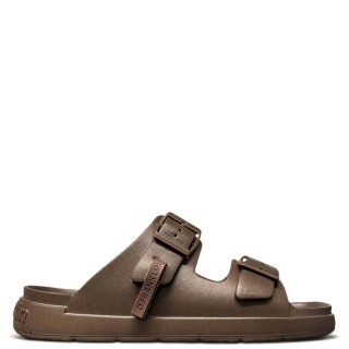 Ανδρικές Σαγιονάρες & Παντόφλες DFSH413004-BROW-VIBE FOAM 2 BUCKLES EVA Καφέ D.FRANKLIN