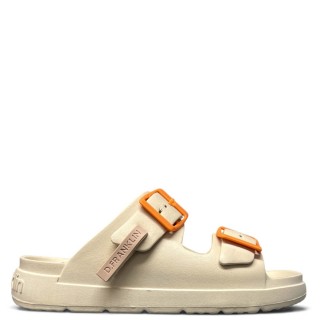 Γυναικείες Παντόφλες DFSH413005-BEIG-VIBE FOAM 2 BUCKLES EVA Μπεζ D.FRANKLIN