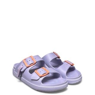 Γυναικείες Παντόφλες DFSH413005-VIOL-VIBE FOAM 2 BUCKLES EVA Λιλά D.FRANKLIN