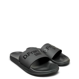 Γυναικείες Παντόφλες DFSH417001-BLAC-MAREA SLIDES Σιλικόνη Μαύρο D.FRANKLIN