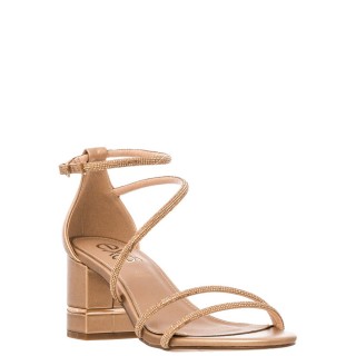 Γυναικεία Πέδιλα Q4700297437M Eco-Leather Ροζ Χρυσό EXE