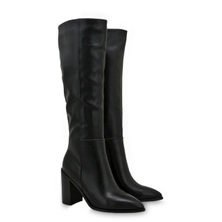 Γυναικείες Μπότες V227E2915001 Ελαστικό Eco-Leather Μαύρο Exe Γυναικείες Μπότες V227E2915001 Ελαστικό Eco-Leather Μαύρο Exe