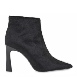 Γυναικεία Μποτάκια V37009095817 Δέρμα Pony Skin Μαύρο Exe Γυναικεία Μποτάκια V37009095817 Δέρμα Pony Skin Μαύρο Exe