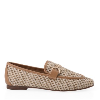 Γυναικεία Μοκασίνια & Loafers W171S91214A8 Ψάθα Μπεζ EXE