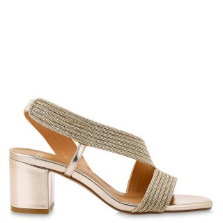 Γυναικεία Πέδιλα W47004284Z36 Στράς Πλατίνα EXE