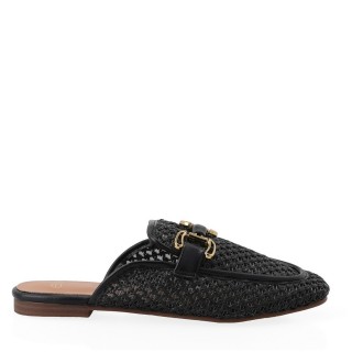 Γυναικεία Mules W471S9211H23 Ψάθα Μαύρο EXE