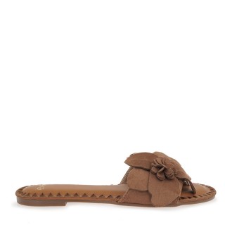 Γυναικείες Παντόφλες W485L9221534 Eco-Suede Ταμπά EXE