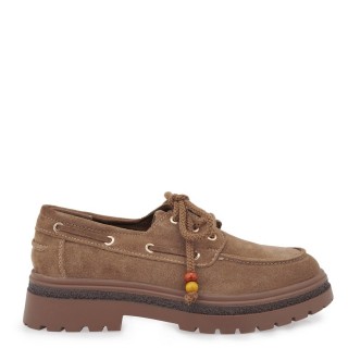 Γυναικεία Casual Παπούτσια X101A1012534 Δέρμα Καστόρι Ταμπά EXE