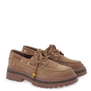 Γυναικεία Casual Παπούτσια X101A1012534 Δέρμα Καστόρι Ταμπά EXE