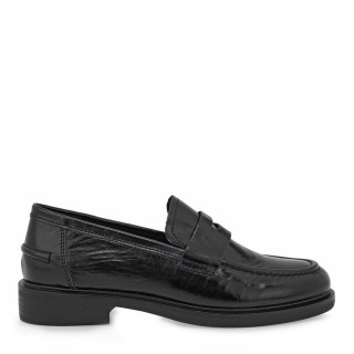Γυναικεία Μοκασίνια & Loafers X101A7012028 Δέρμα Μαύρο EXE