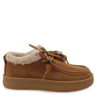Γυναικεία Casual Παπούτσια X153E6802416 Δέρμα Καστόρι Ταμπά EXE