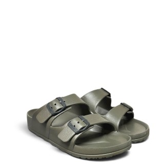 Ανδρικές Σαγιονάρες & Παντόφλες FFM0421-60017-FILA MATERO SLIPPER EVA Χακί FILA