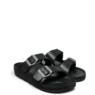Ανδρικές Σαγιονάρες & Παντόφλες FFM0421-80010-FILA MATERO SLIPPER EVA Μαύρο FILA