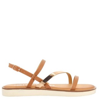 Γυναικεία Πέδιλα 72050-CARBIS Δέρμα Ταμπά GIOSEPPO