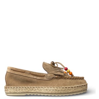 Γυναικείες Εσπαντρίγιες W146Y0481547 Δέρμα Καστόρι Πούρο GIOVANNI MORELLI