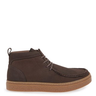 Ανδρικά Μποτάκια X520A1232503 Δέρμα Nubuck Καφέ GIOVANNI MORELLI