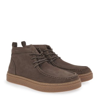 Ανδρικά Μποτάκια X520A1232952 Δέρμα Nubuck Πούρο GIOVANNI MORELLI