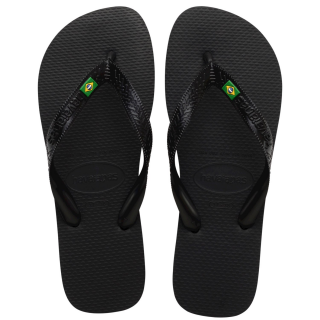 Γυναικείες Παντόφλες 4000032-0090-HAV. BRAZIL Σιλικόνη Μαύρο HAVAIANAS