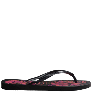 Γυναικείες Παντόφλες 4132823-2718-H. SLIM ORGANIC Σιλικόνη Μαύρο HAVAIANAS