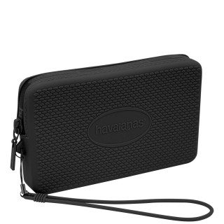 Γυναικεία Πορτοφόλια 4145429-0090-HAV. MINI BAG LOGO Σιλικόνη Μαύρο HAVAIANAS