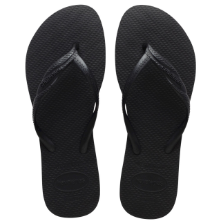 Γυναικείες Παντόφλες 4147115-0090-HAV FANTASIA Σιλικόνη Μαύρο HAVAIANAS