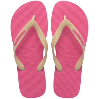 Γυναικείες Παντόφλες 4147522-5784-TOP LOGO POP UP Σιλικόνη Ροζ-Φούξια HAVAIANAS