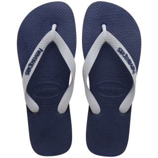 Γυναικείες Παντόφλες 4147522-6514-TOP LOGO POP UP Σιλικόνη Γκρι-Μπλέ HAVAIANAS