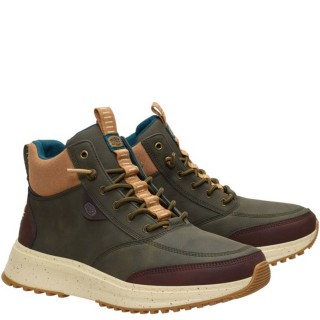 Ανδρικά Μποτάκια 42059-3ZZ-TAHOE CLASSIC Eco-Leather Χακί HEY DUDE
