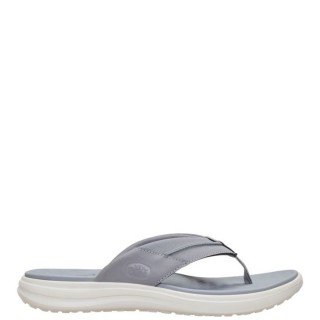 Ανδρικές Σαγιονάρες & Παντόφλες 44442-01J-FINN FLIP Αδιάβροχο Eco-Leather Γκρι HEY DUDE